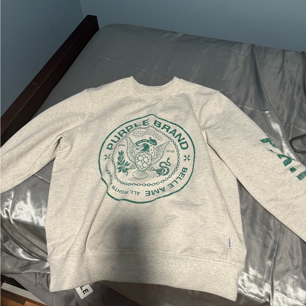 Purple brand crew neck